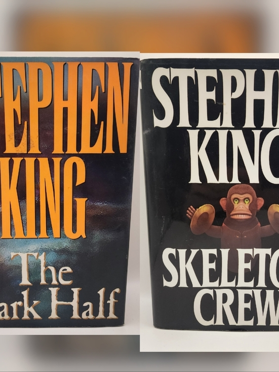 Stephen King Other - 2 Stephen King Books Skeleton Crew 1985 The Dark Half 1989 Hardcover Lot